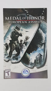 Medal of Honor European Assault [manual] - Sony Playstation 2 | PS2