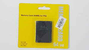 3rd Party 64MB PS2 Memory Card - Sony Playstation 2 | PS2