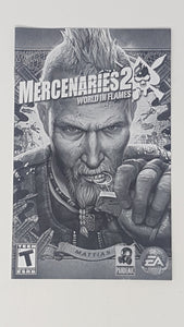 Mercenaries 2 World in Flames [manual] - Sony Playstation 2 | PS2