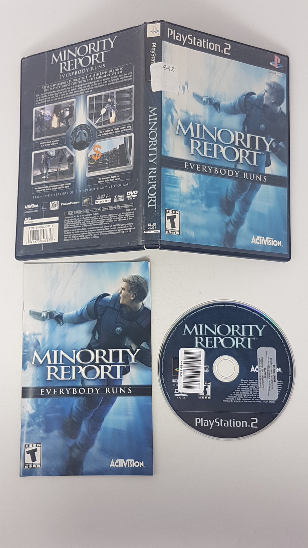 Minority Report  - Sony Playstation 2 | PS2