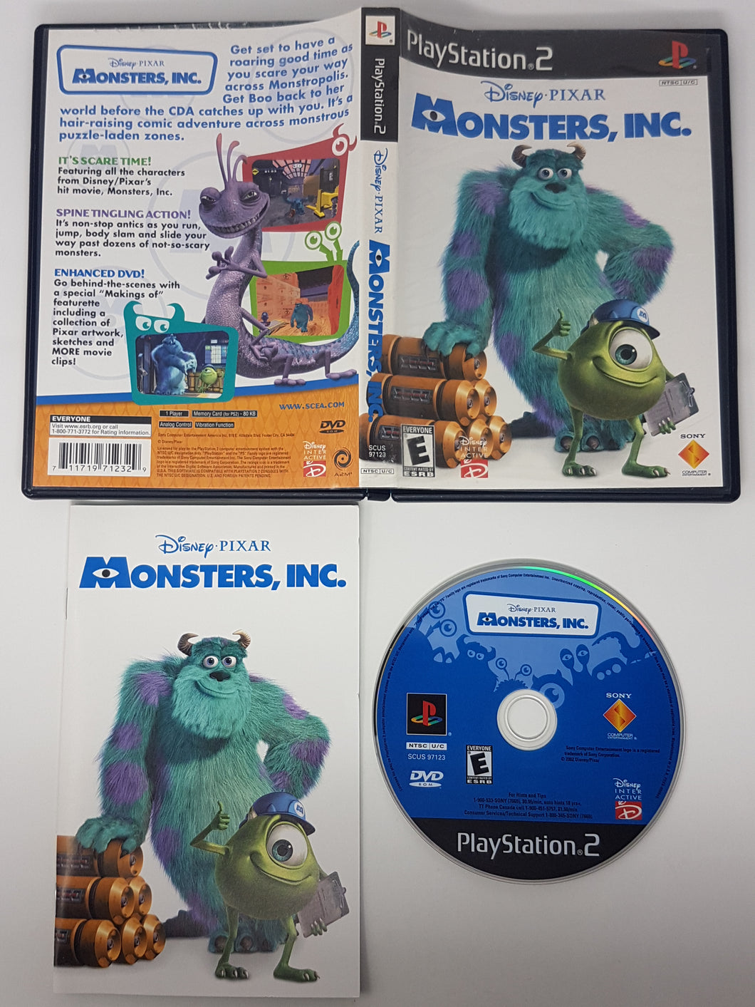 monsters inc scare island ps2 Monsters Inc - Sony Playstation 2