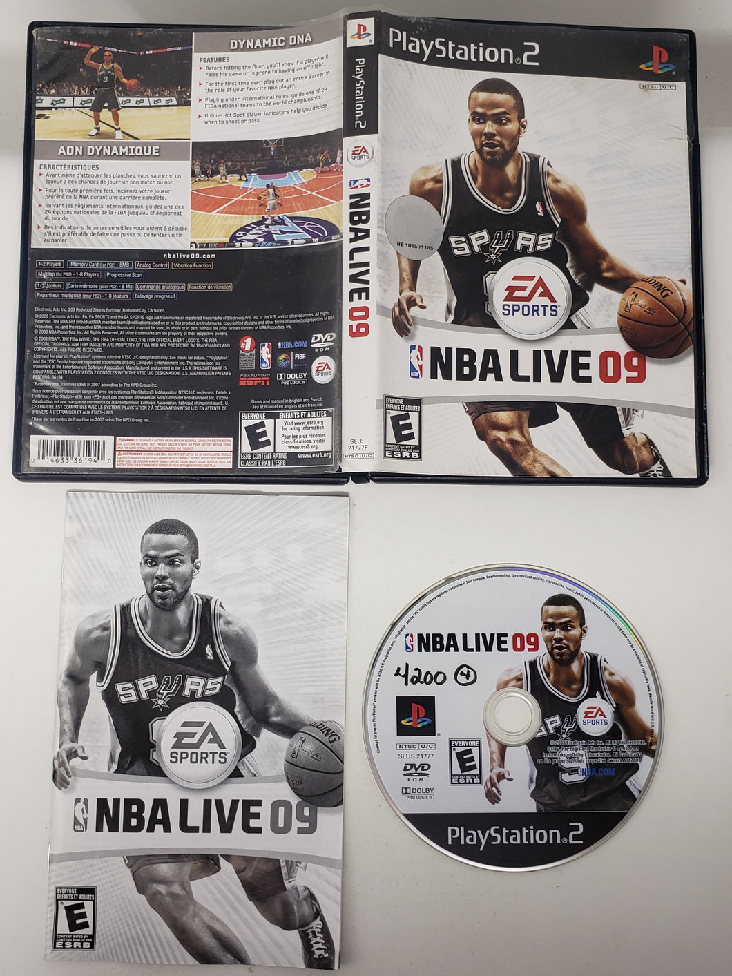 NBA Live 09 - Sony Playstation 2 | PS2