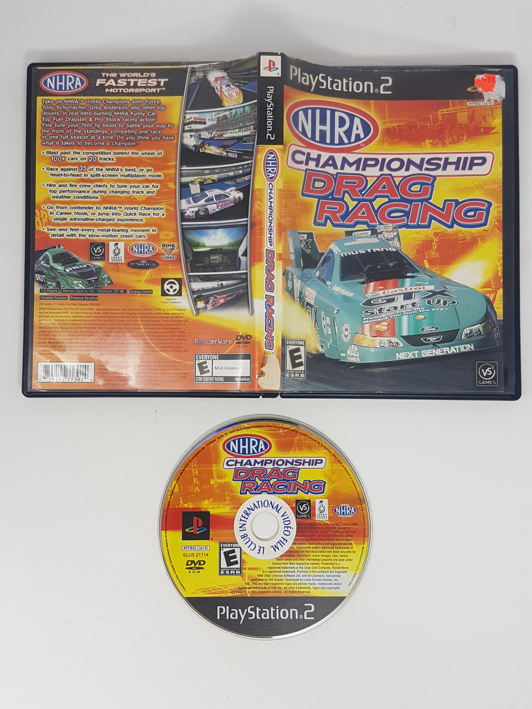 NHRA Championship Drag Racing - Sony Playstation 2 | PS2