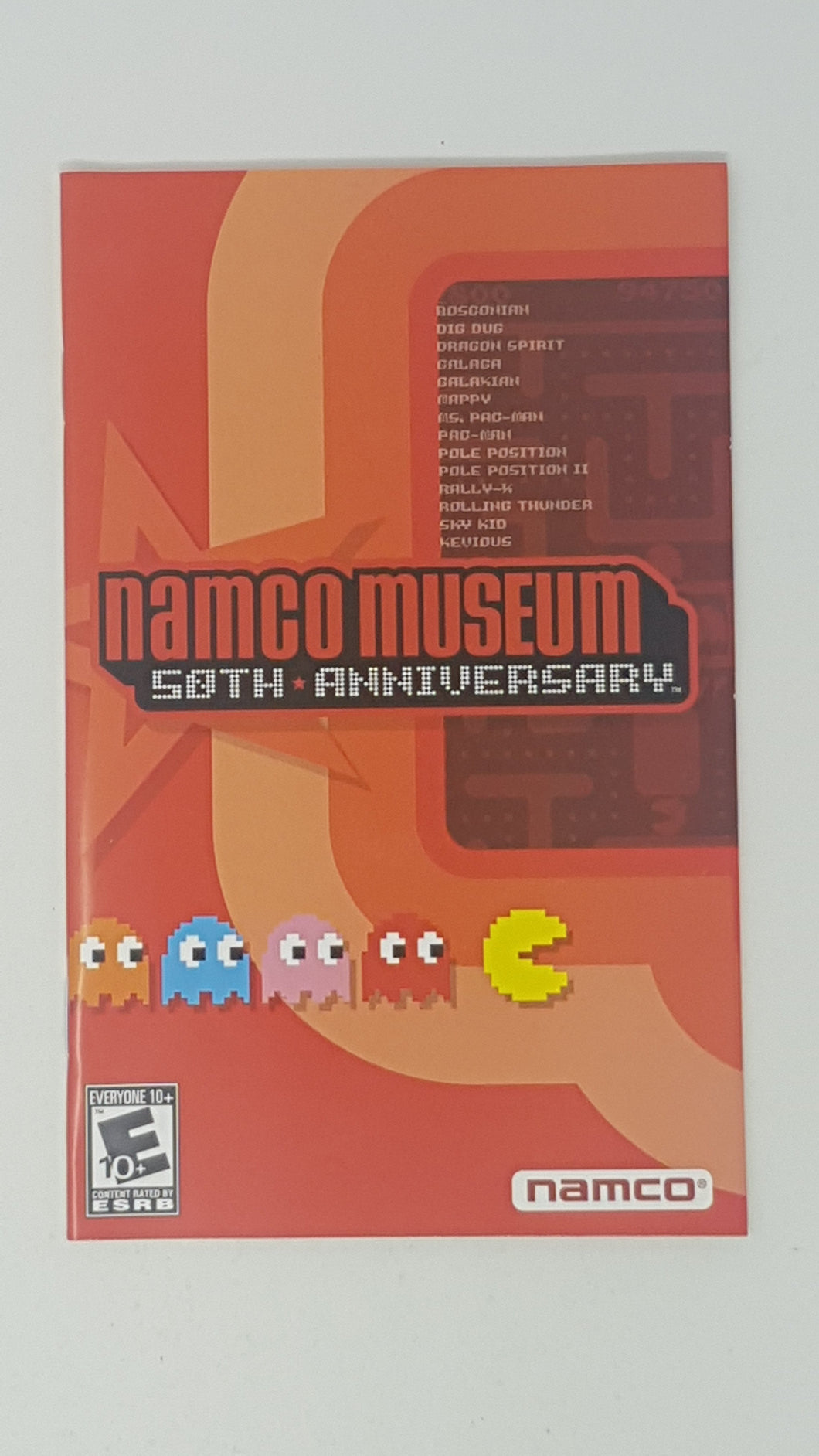 Namco Museum 50th Anniversary [manuel] - Sony Playstation 2 | PS2