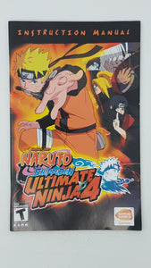 Ultimate Ninja 4 - Naruto Shippuden [manuel] - Sony Playstation 2 | PS2