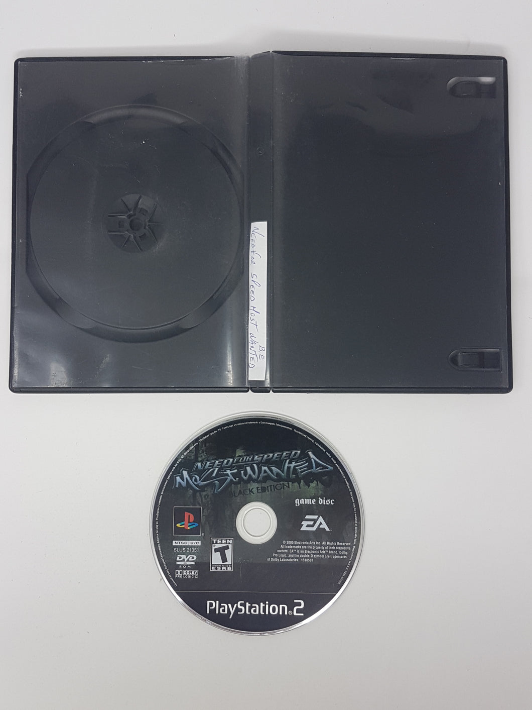 Need for Speed Most Wanted Black - Sony Playstation 2 | PS2