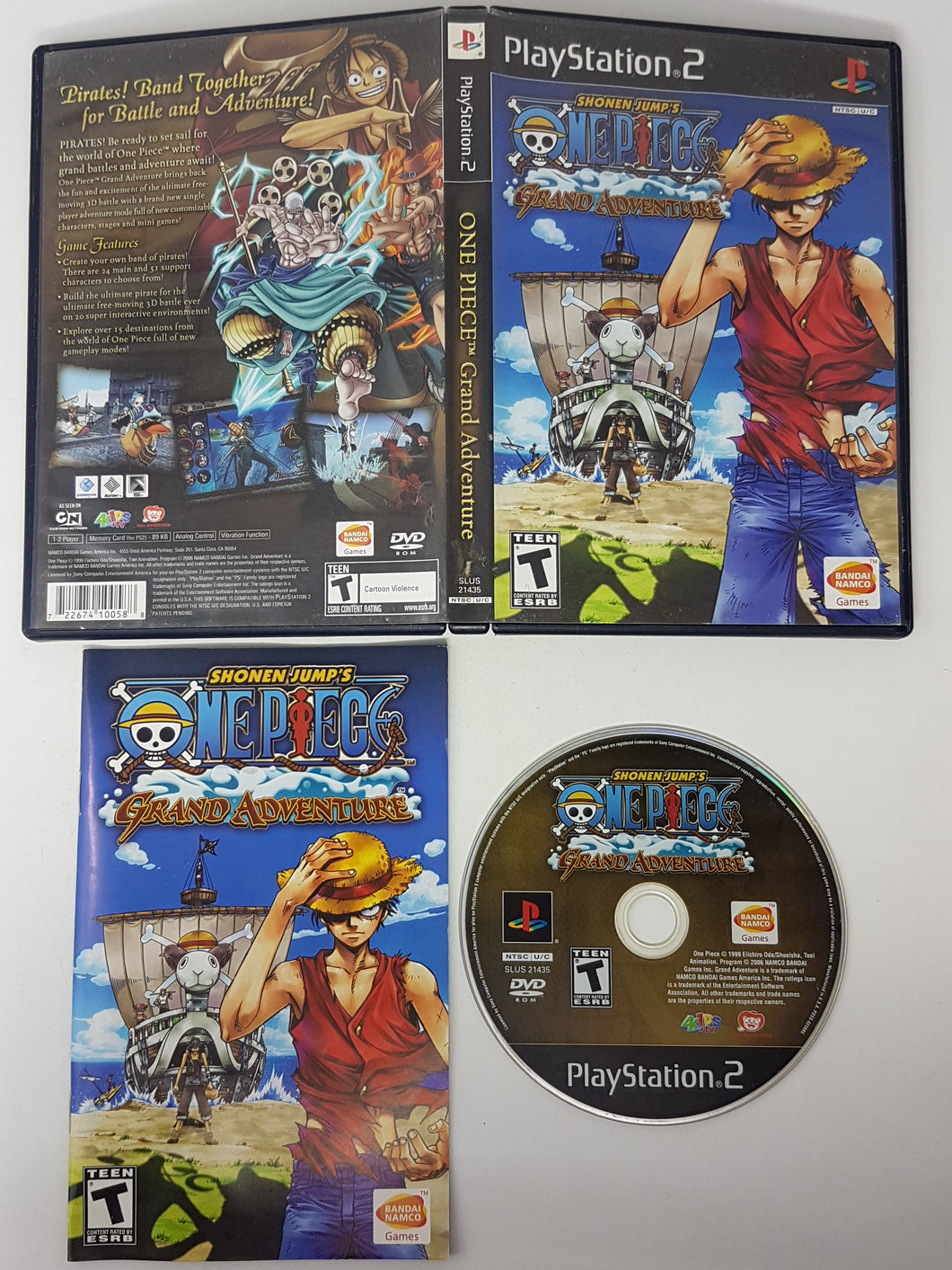 One Piece Grand Adventure - Sony Playstation 2 | PS2