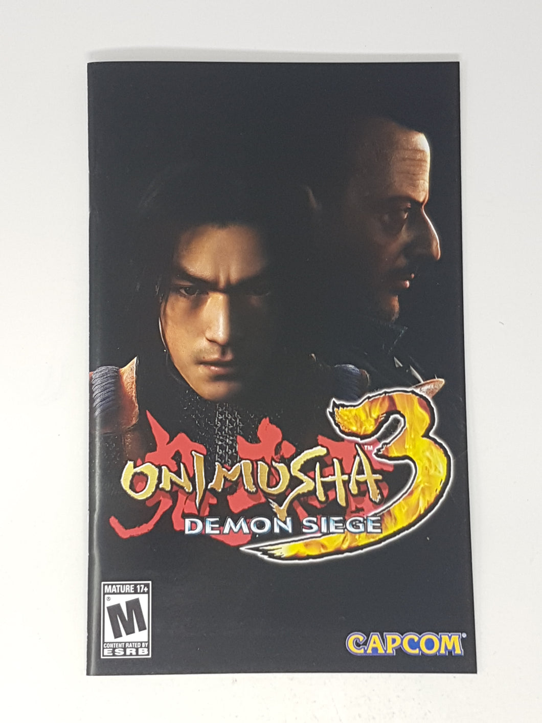 Onimusha 3 Demon Siege [manual] - Sony Playstation 2 | PS2