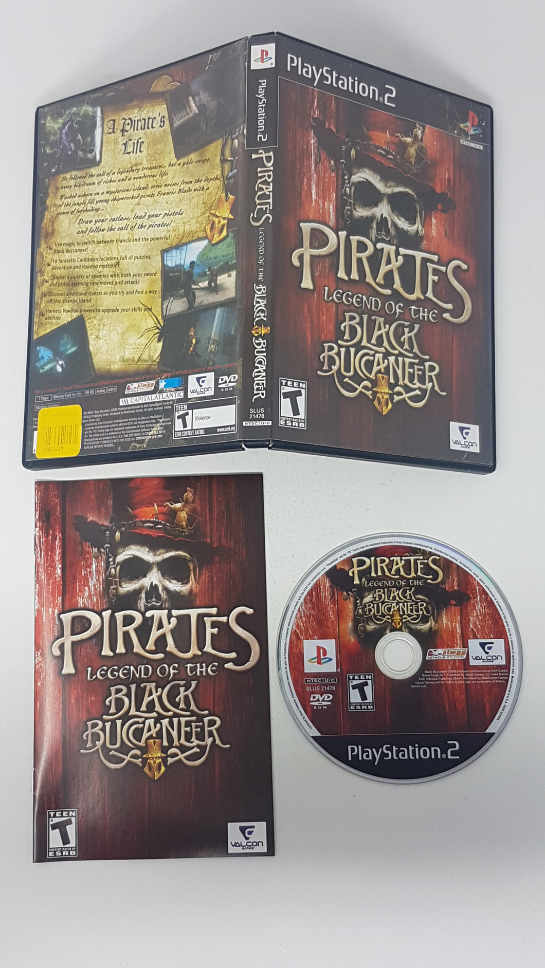 Pirates Legend of the Black Buccaneer  - Sony Playstation 2 | PS2