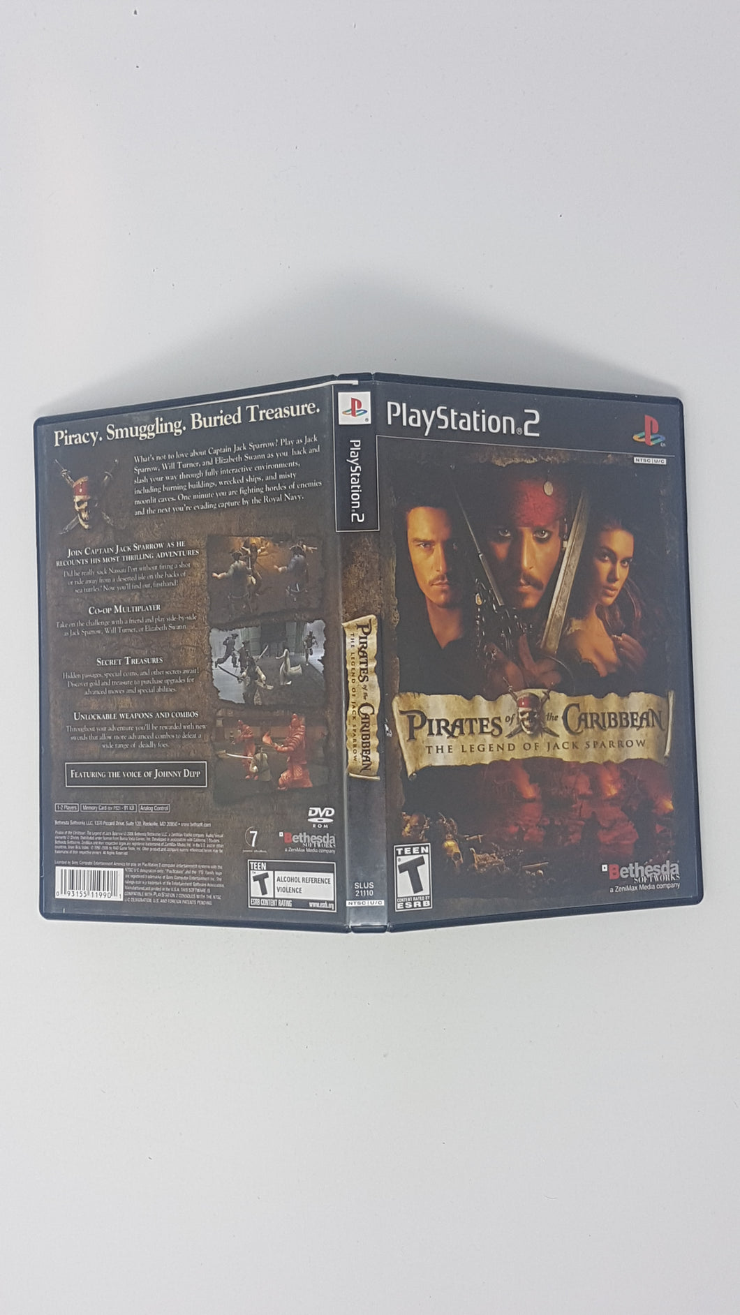 Pirates of the Caribbean The Legend of Jack Sparrow [box] - Playstation | PS2