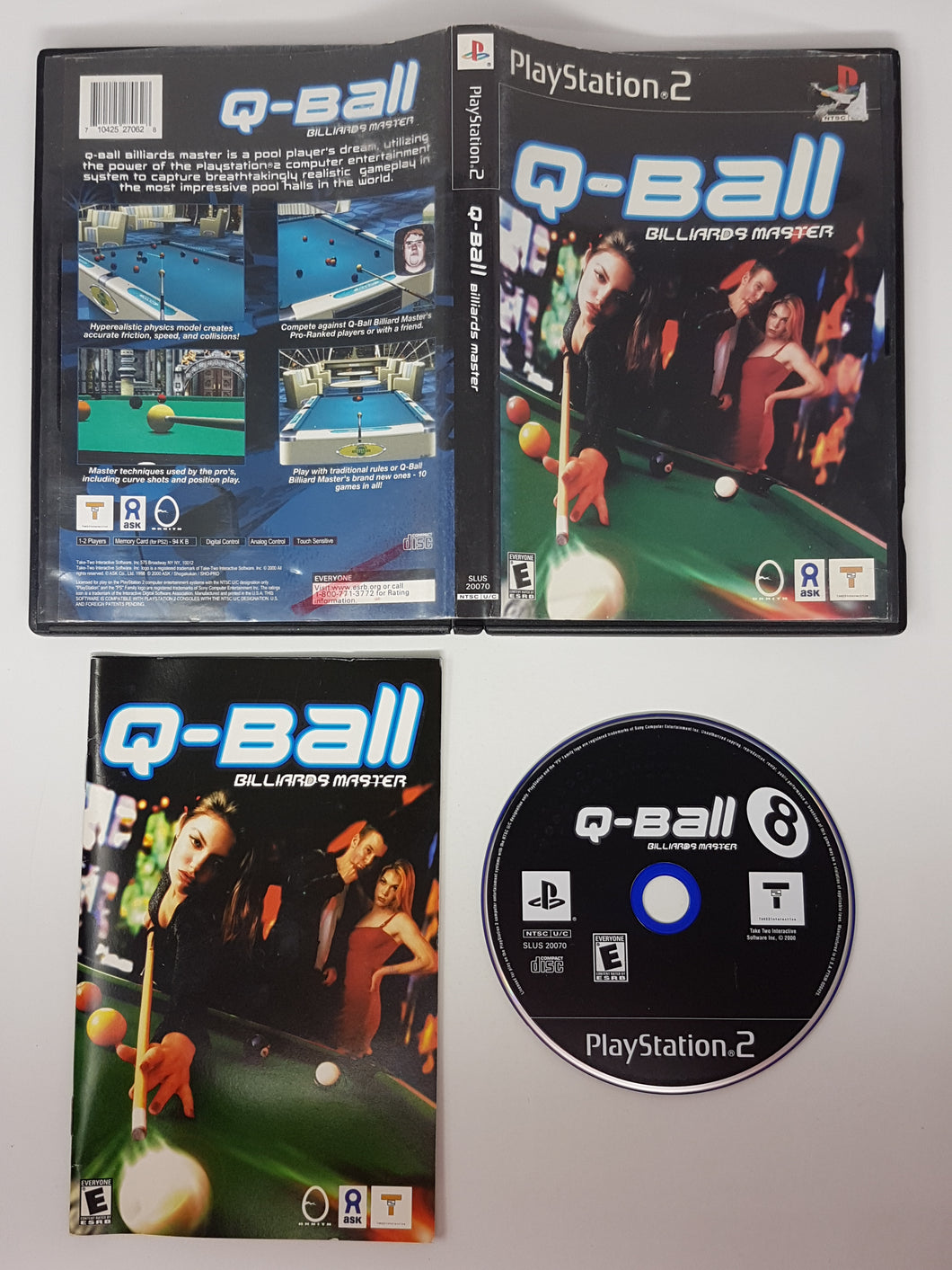Q-Ball Billiards Master - Sony Playstation 2 | PS2
