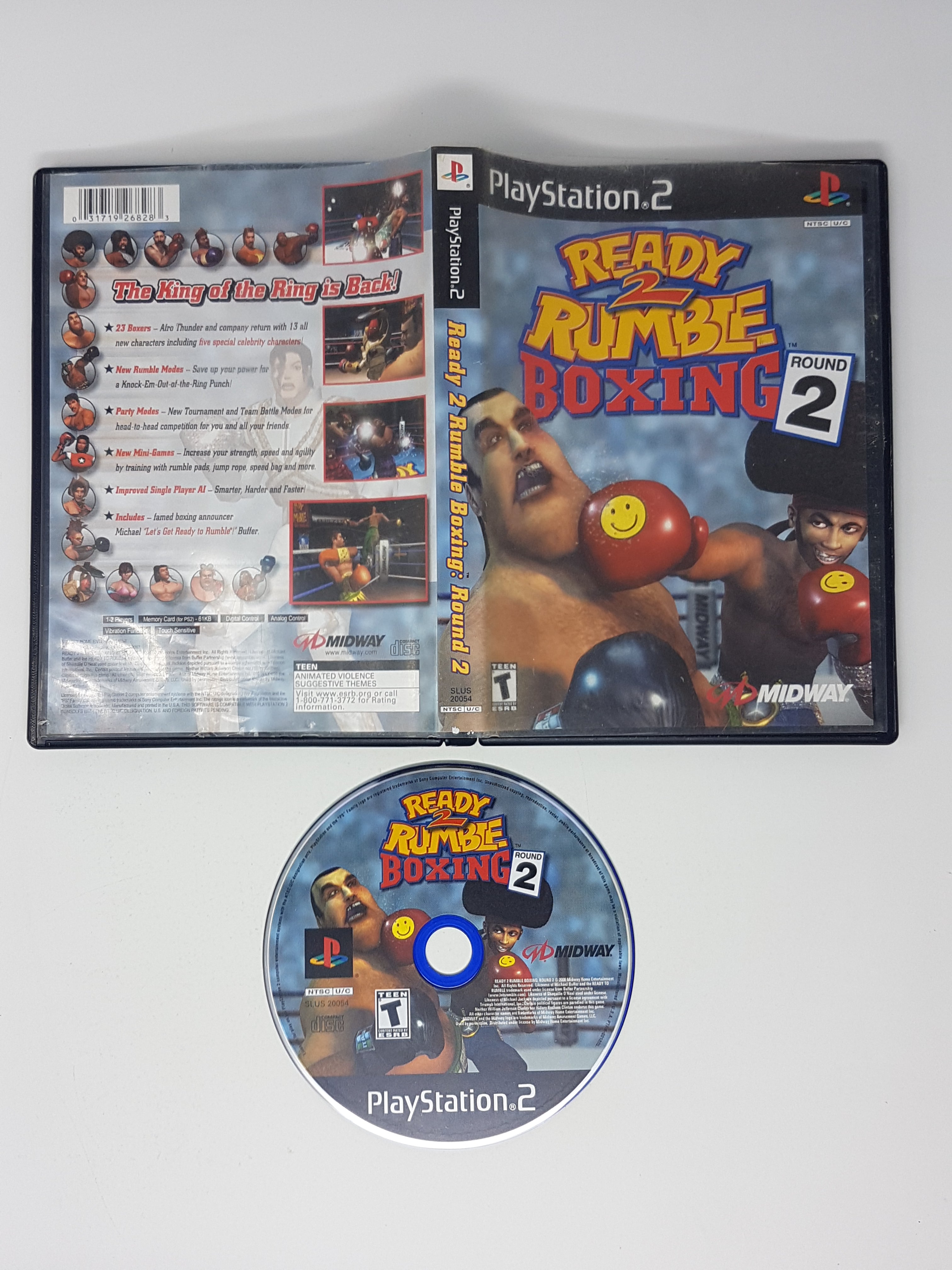 Ready 2 Rumble Boxing : Round 2 - PS2 - Jeu Occasion Pas Cher