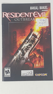 Resident Evil Outbreak [manuel] - Sony Playstation 2 | PS2