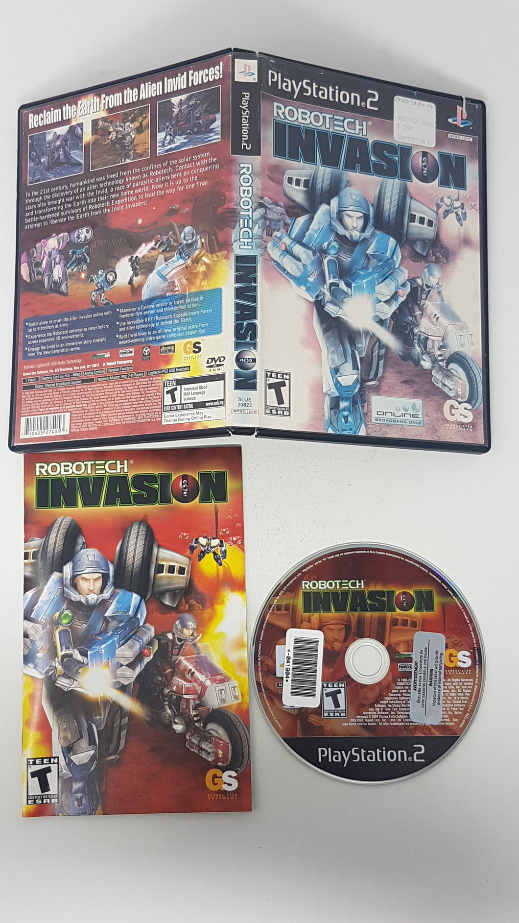 Robotech Invasion  - Sony Playstation 2 | PS2