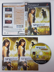 SingStar Legends - Sony Playstation 2 | PS2
