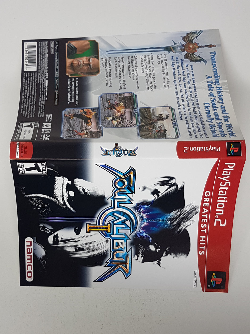 Soul Calibur II [Grands succès] [Couverture] - Sony Playstation 2 | PS2