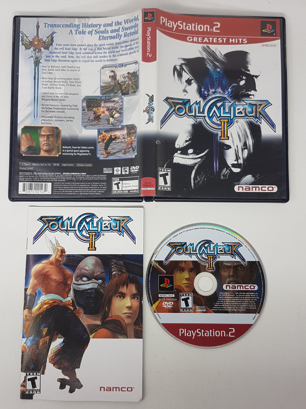 Soul Calibur II [Greatest Hits] - Sony Playstation 2 | PS2
