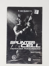 Charger l&#39;image dans la galerie, Splinter Cell Pandora Tomorrow [manuel] - Sony Playstation 2 | PS2
