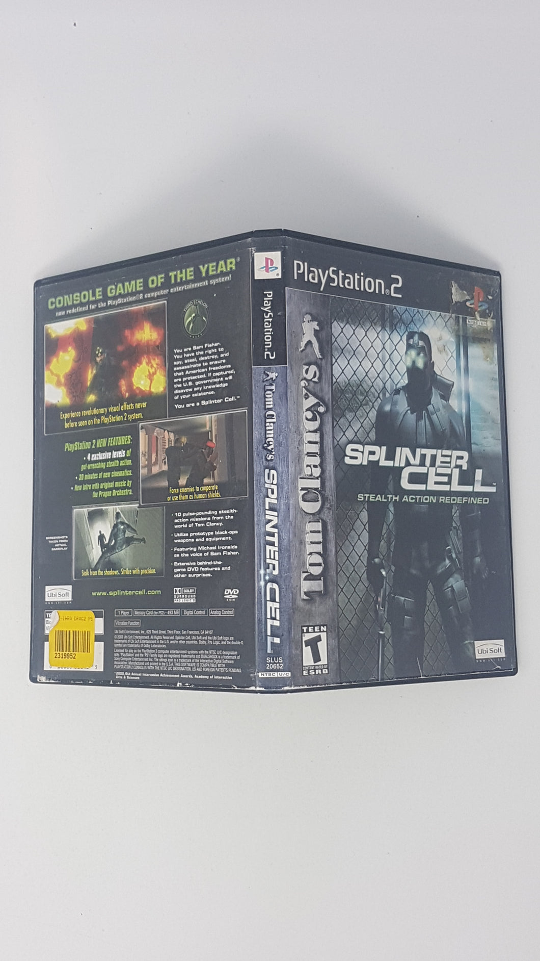 Splinter Cell [box] - Playstation 2 | PS2