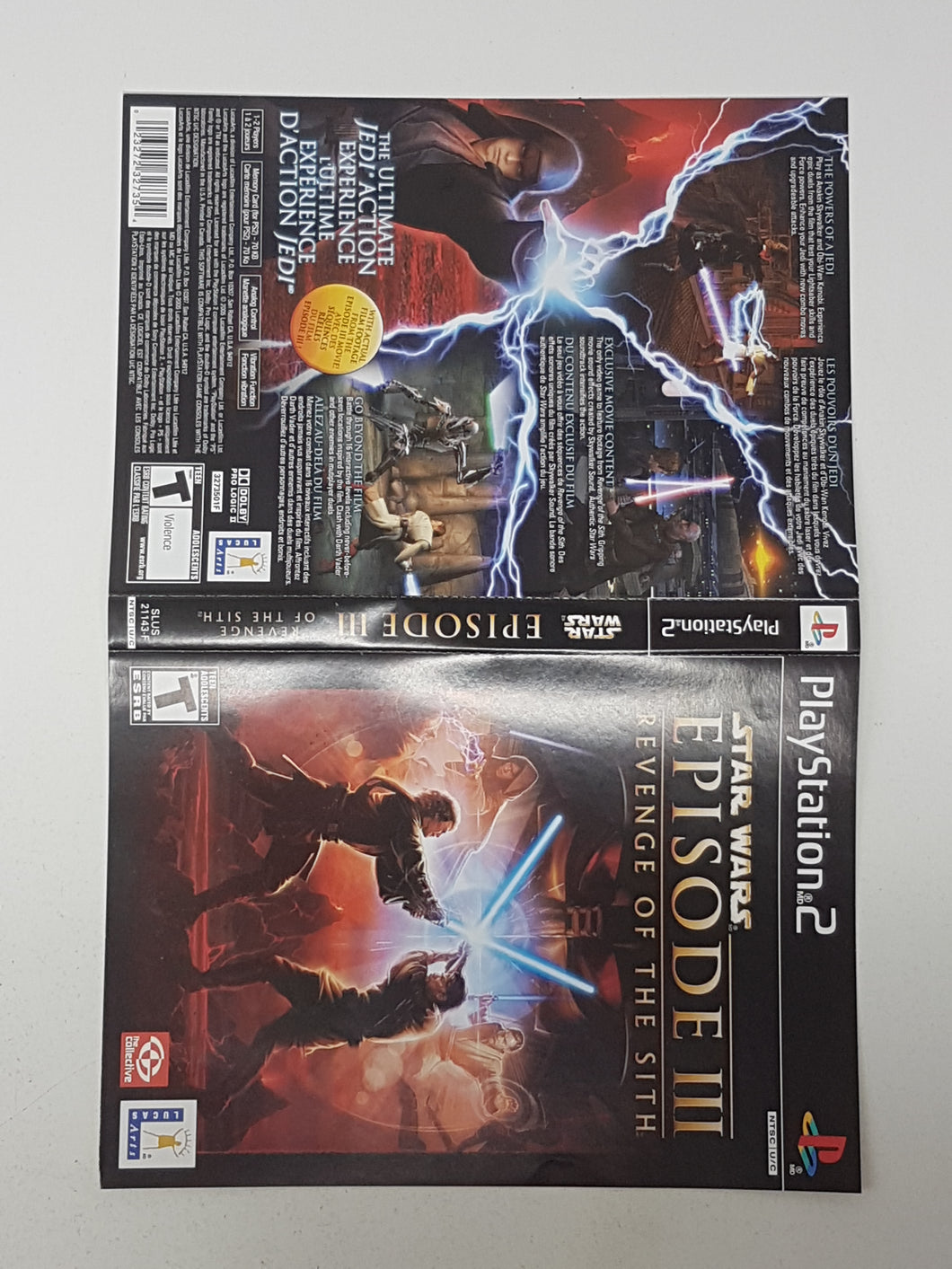 Star Wars Episode III Revenge of the Sith [Couverture] - Sony Playstation 2 | PS2