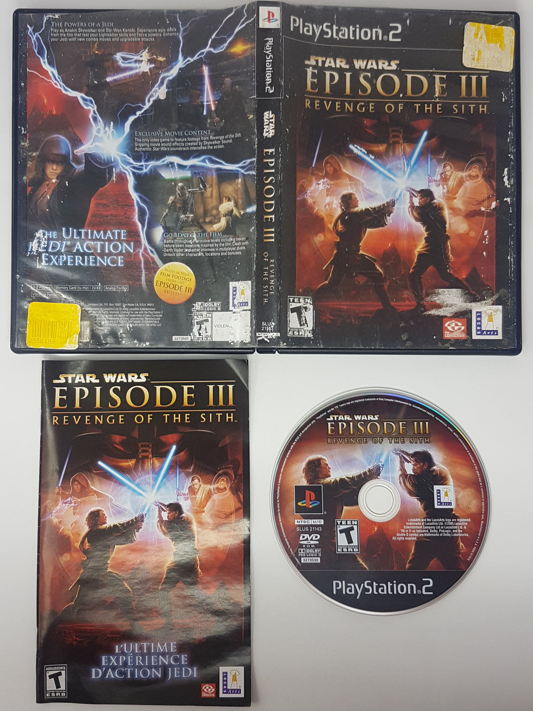 Star Wars Episode III Revenge of the Sith - Sony Playstation 2 | PS2