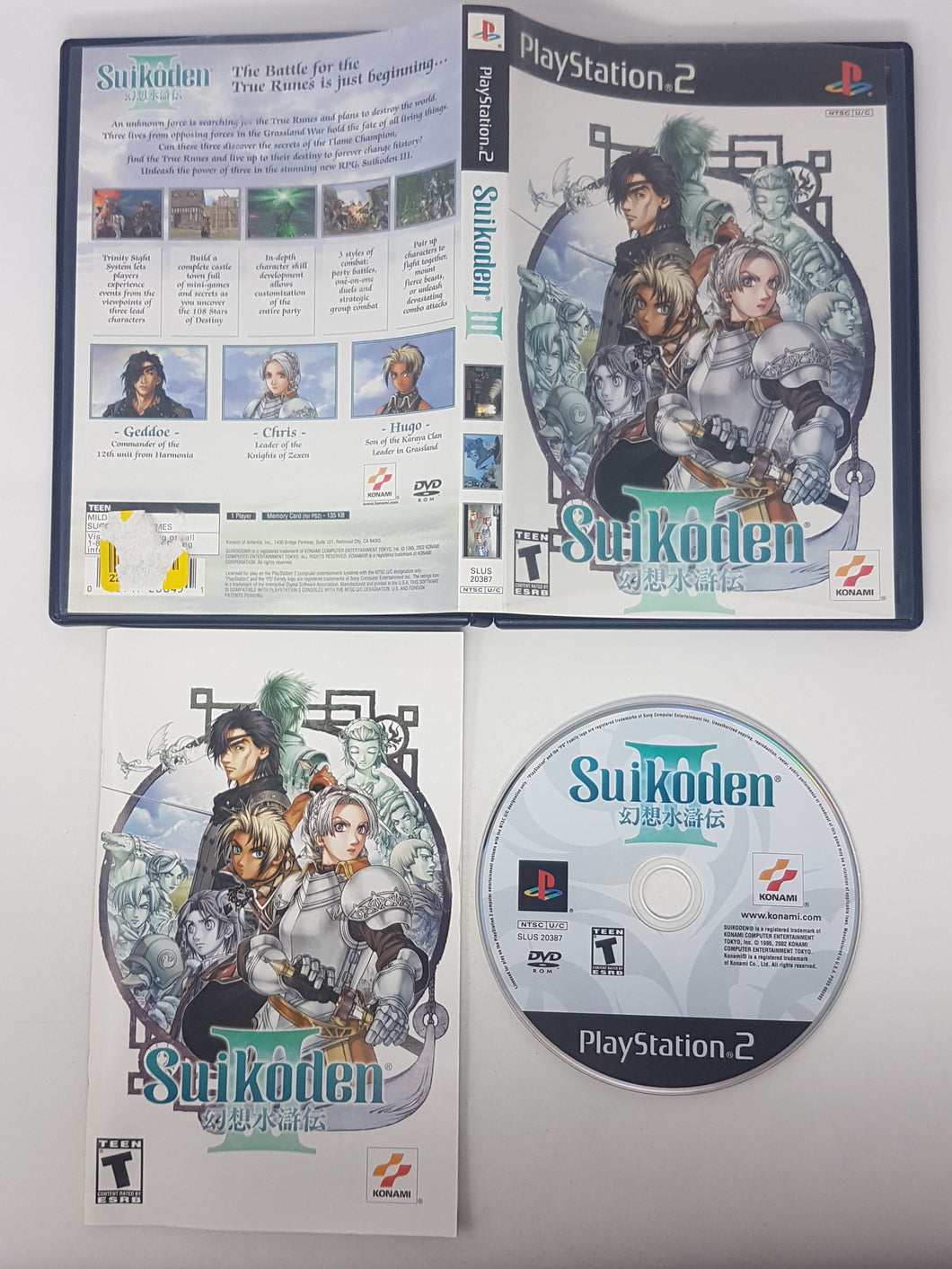 Suikoden 3 - Sony Playstation 2 | PS2