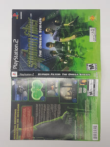 Syphon Filter Omega Strain [Cover art] - Sony Playstation 2 | PS2