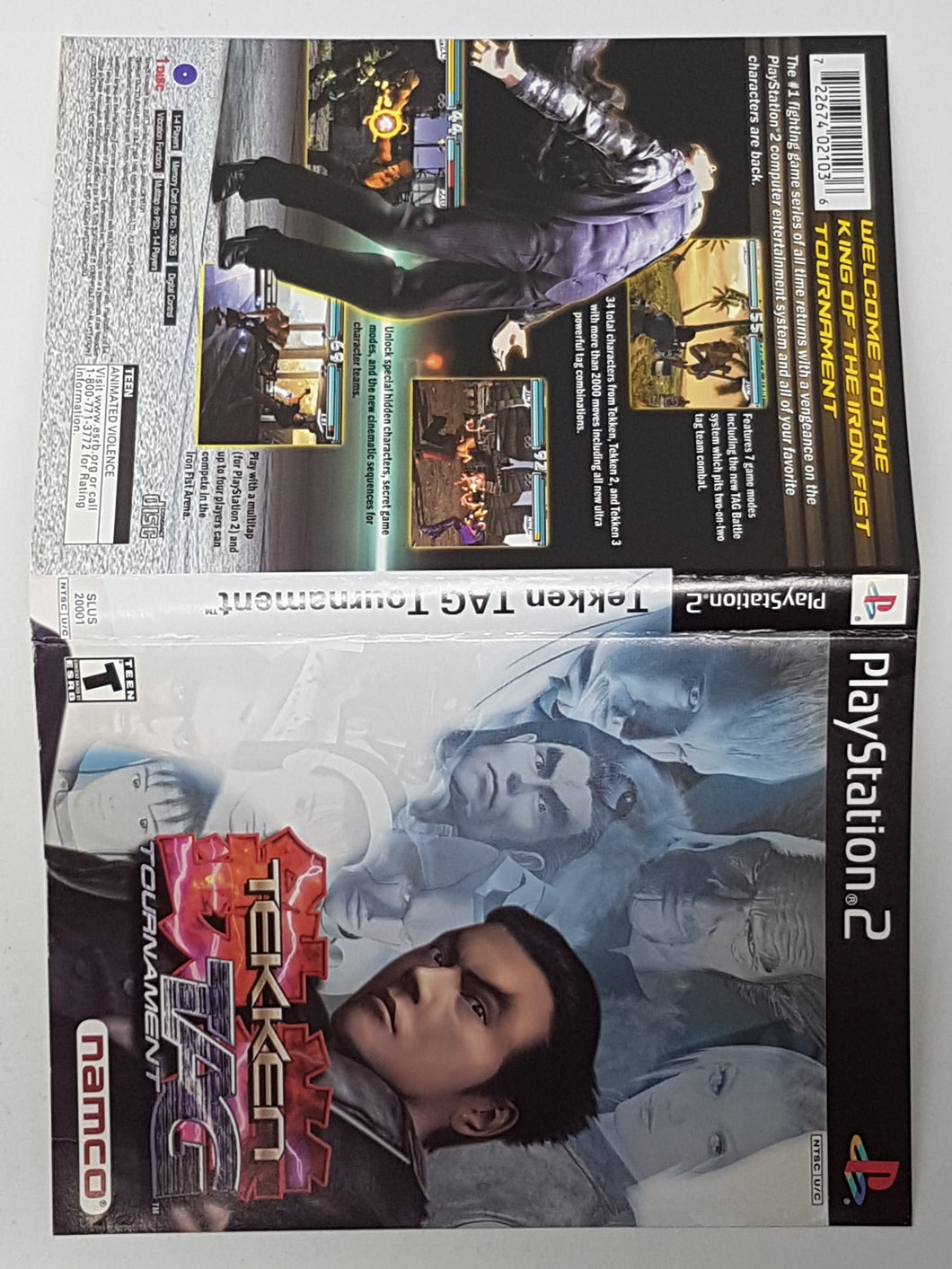 Tekken Tag Tournament [Cover Art] - Sony Playstation 2 | PS2