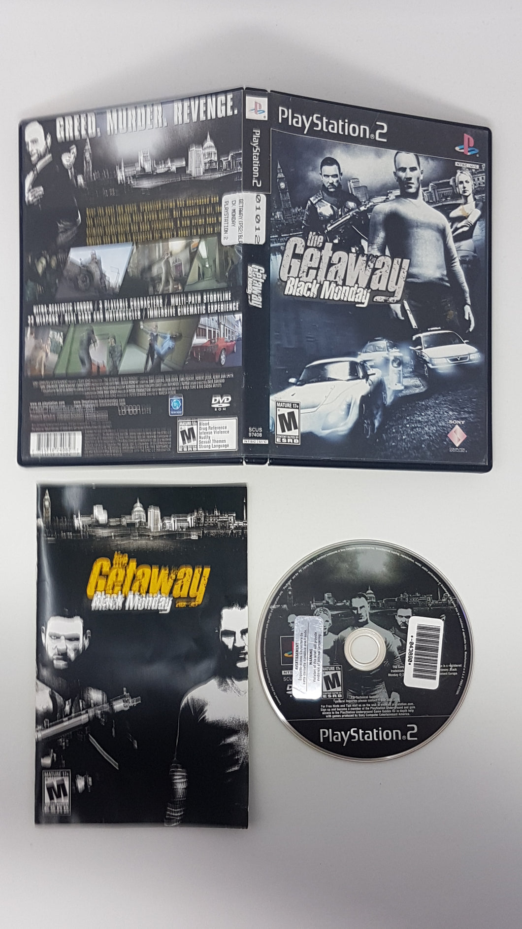 The Getaway Black Monday - Sony Playstation 2 | PS2