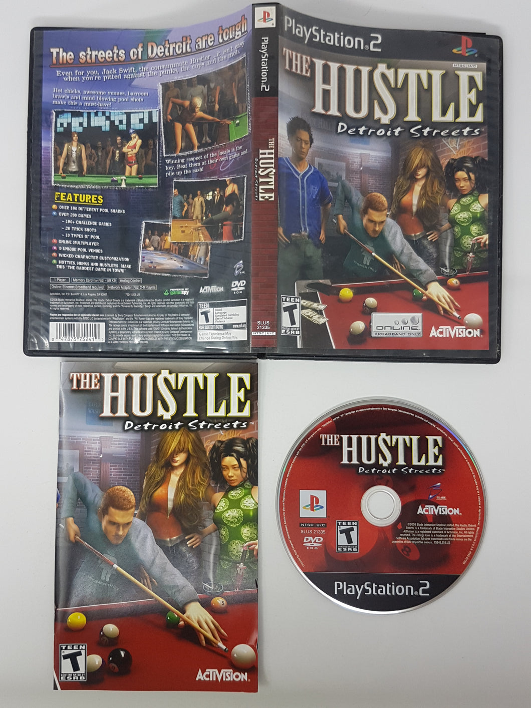 The Hustle Detroit Streets - Sony Playstation 2 | PS2