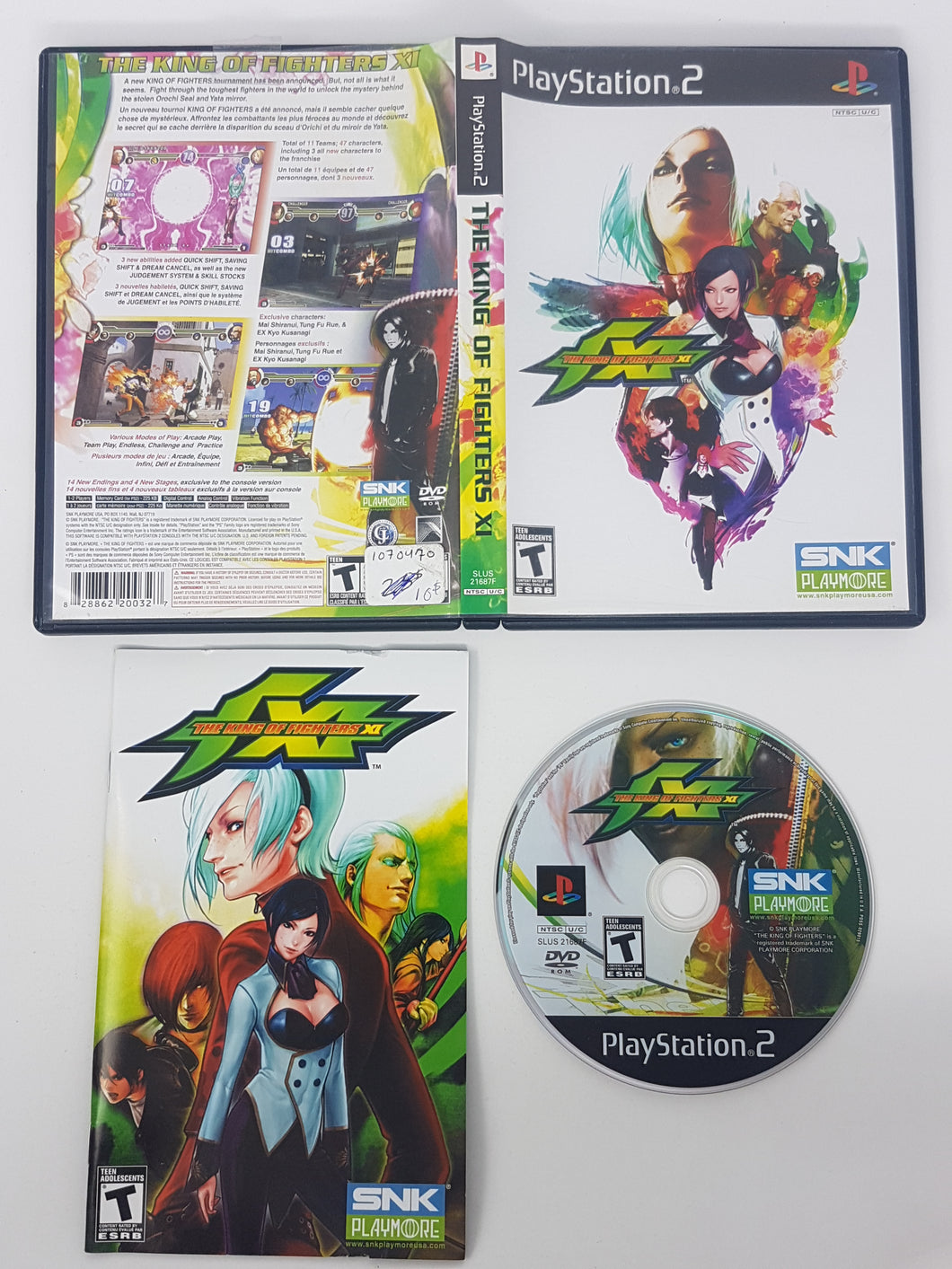 King of Fighters XI - Sony Playstation 2 | PS2