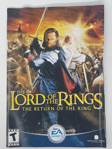 Lord of the Rings Return of the King [manual] - Playstation | PS2