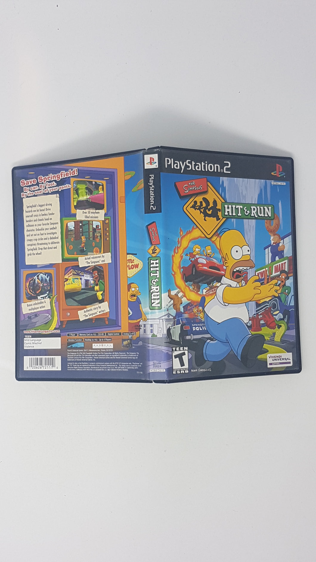 The Simpsons Hit and Run [box] - Playstation 2 | PS2