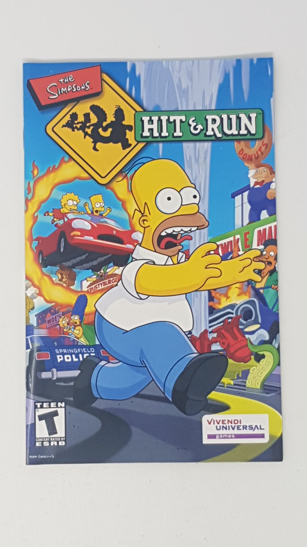 The Simpsons Hit and Run [manual] - Playstation | PS2