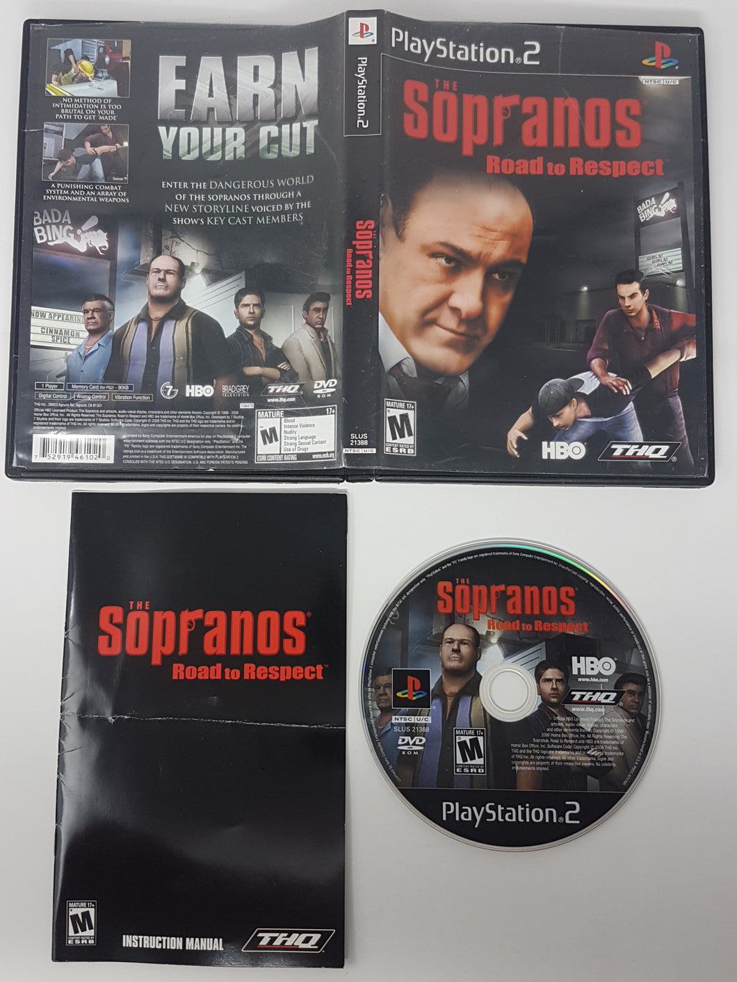 Sopranos Road to Respect - Sony Playstation 2 | PS2
