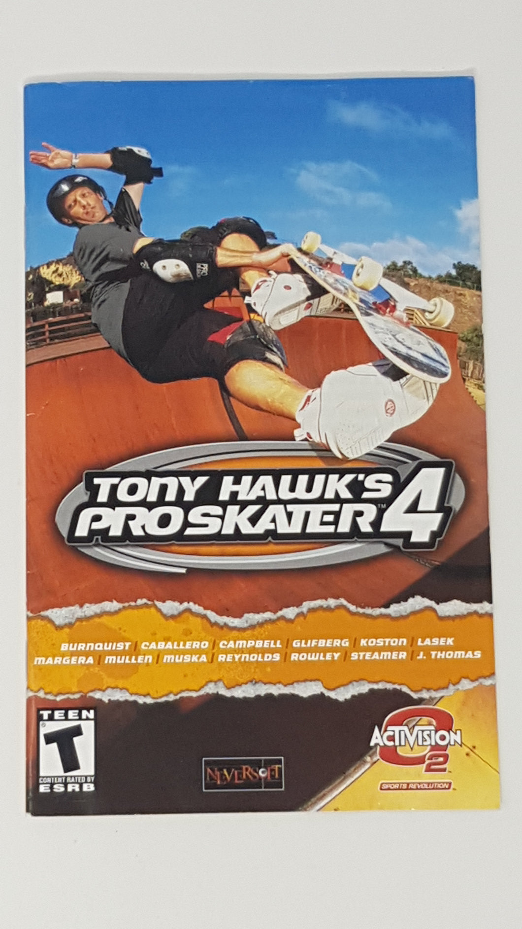 Tony Hawk Pro Skater 4 [manuel] - Sony Playstation 2 | PS2