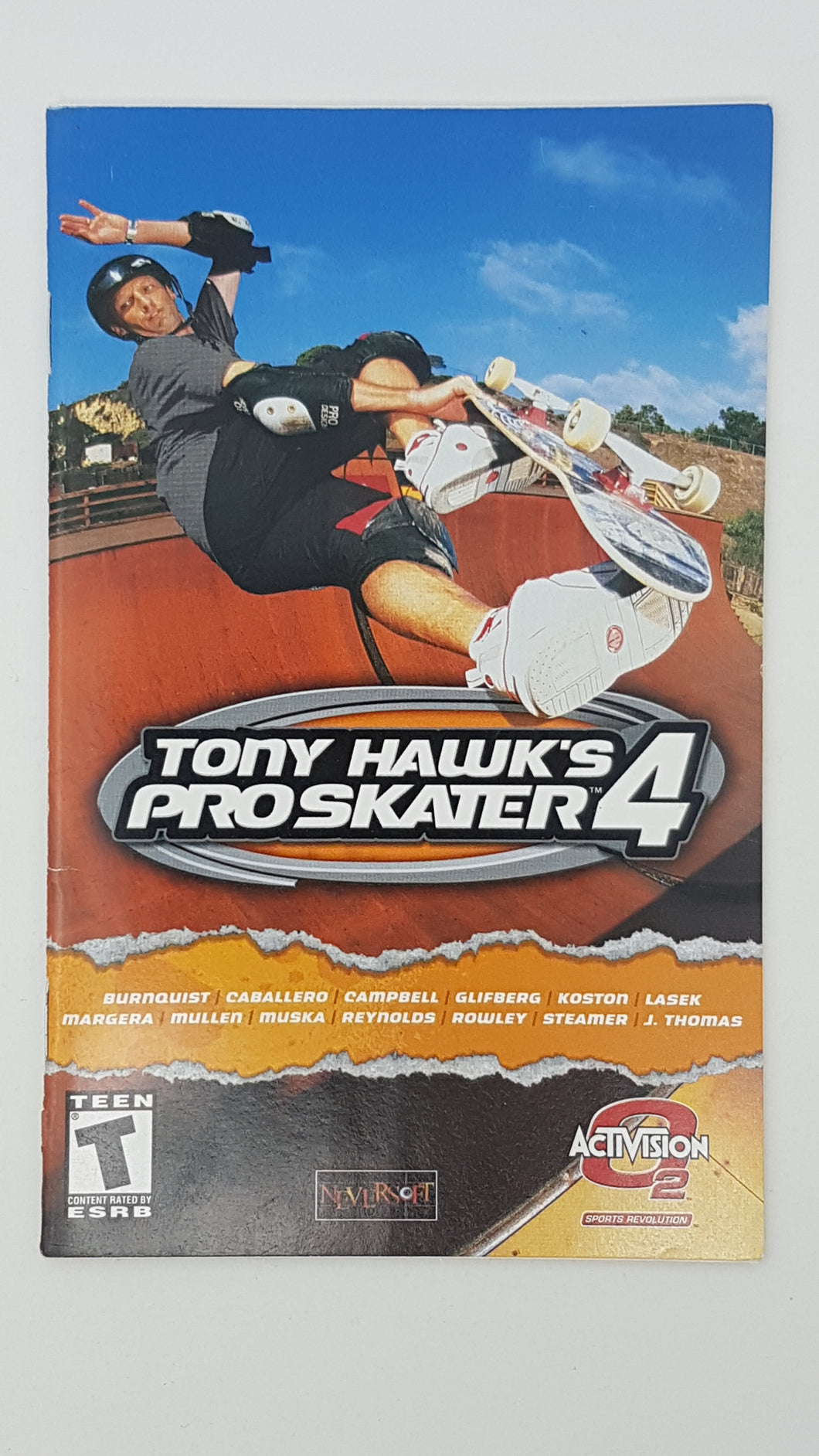 Tony Hawk 4 [manuel] - Sony Playstation 2 | PS2