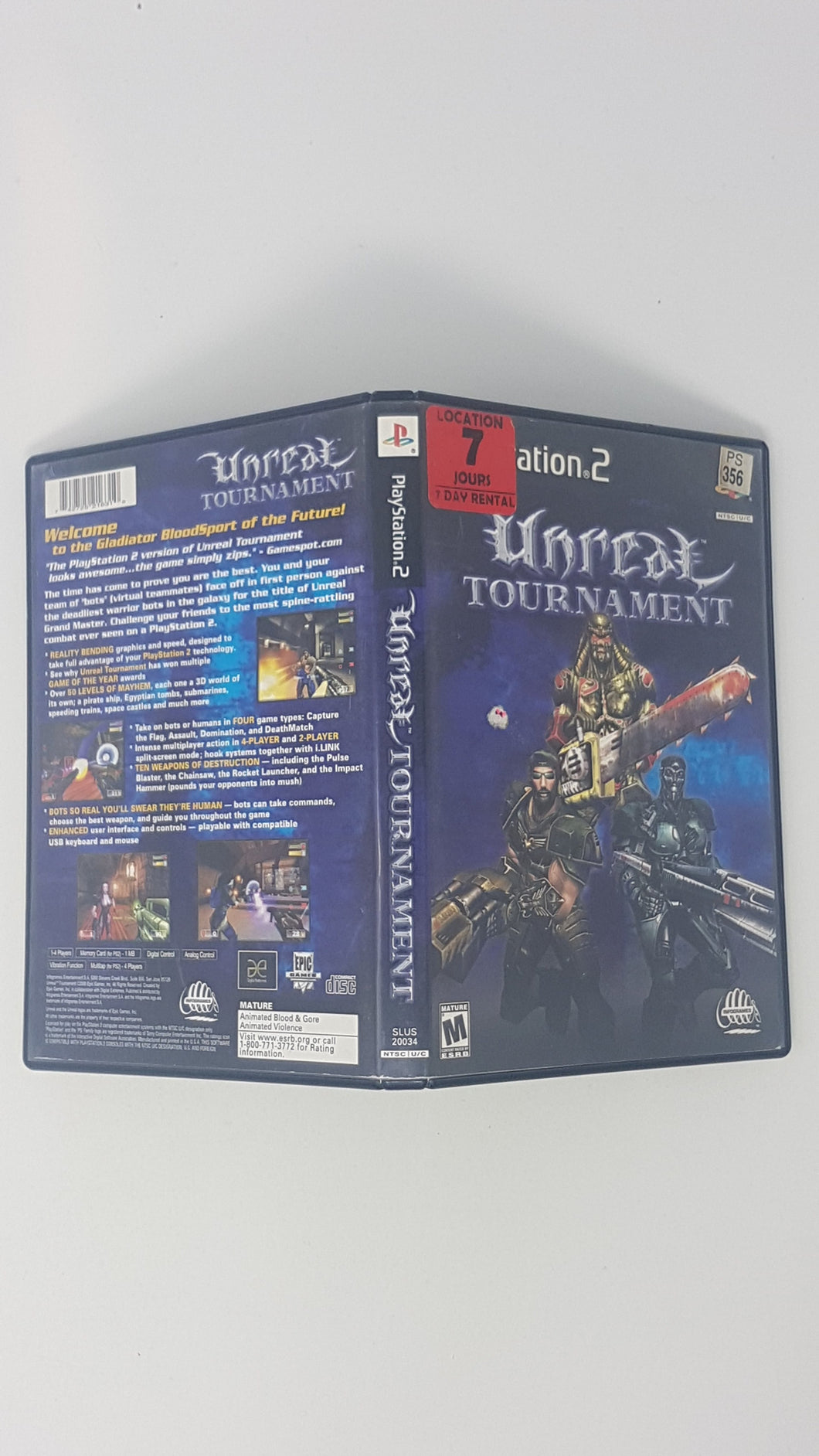 Unreal Tournament [boîte] - Playstation 2 | PS2