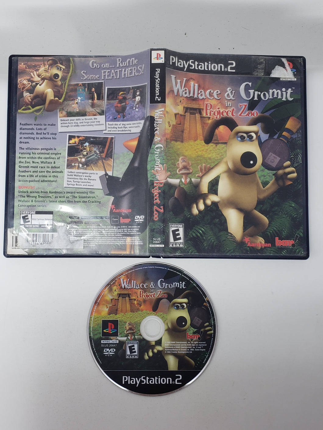 Wallace and Gromit Project Zoo - Sony Playstation 2 | PS2