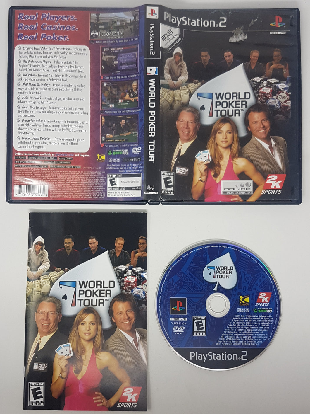 World Poker Tour - Sony Playstation 2 | PS2