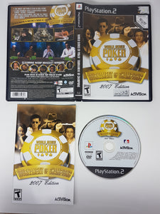 World Series of Poker Tournament of Champions 2007 - Sony Playstation 2 | PS2