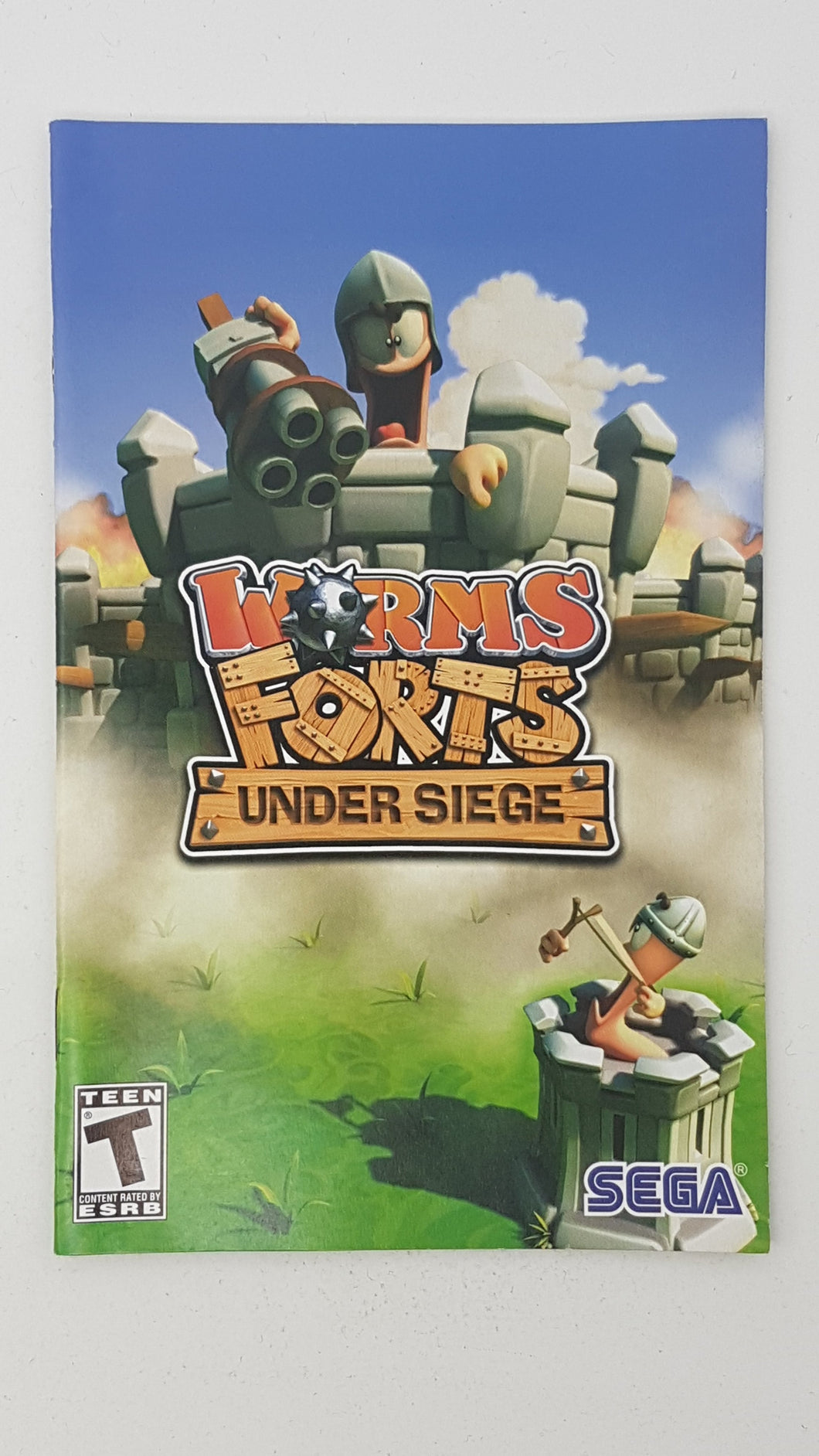 Worms Forts Under Siege [manuel] - Sony Playstation 2 | PS2