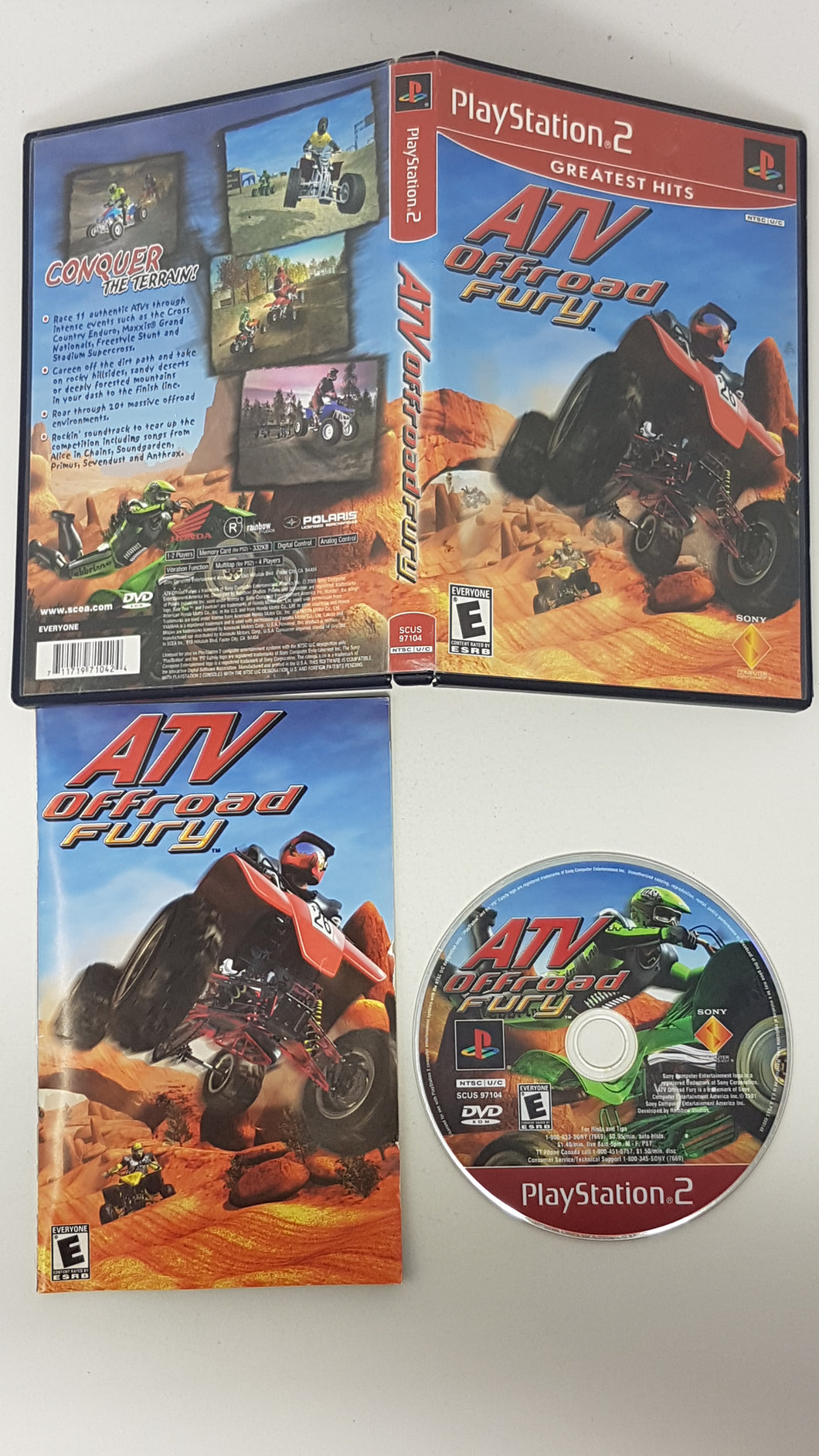 ATV Offroad Fury [Grands succès]  - Sony Playstation 2 | PS2