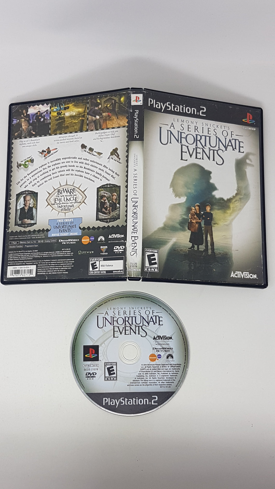 Lemony Snicket's A Series of Unfortunate Events - Sony Playstation 2 | PS2