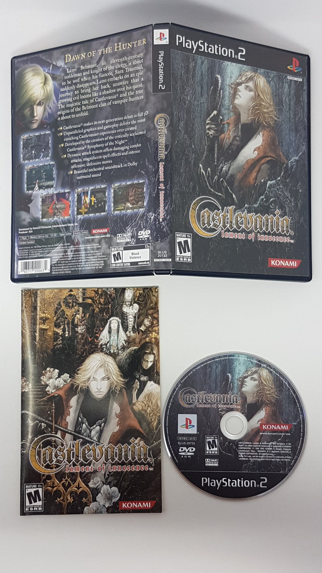 Castlevania Lament of Innocence - Sony Playstation 2 | PS2
