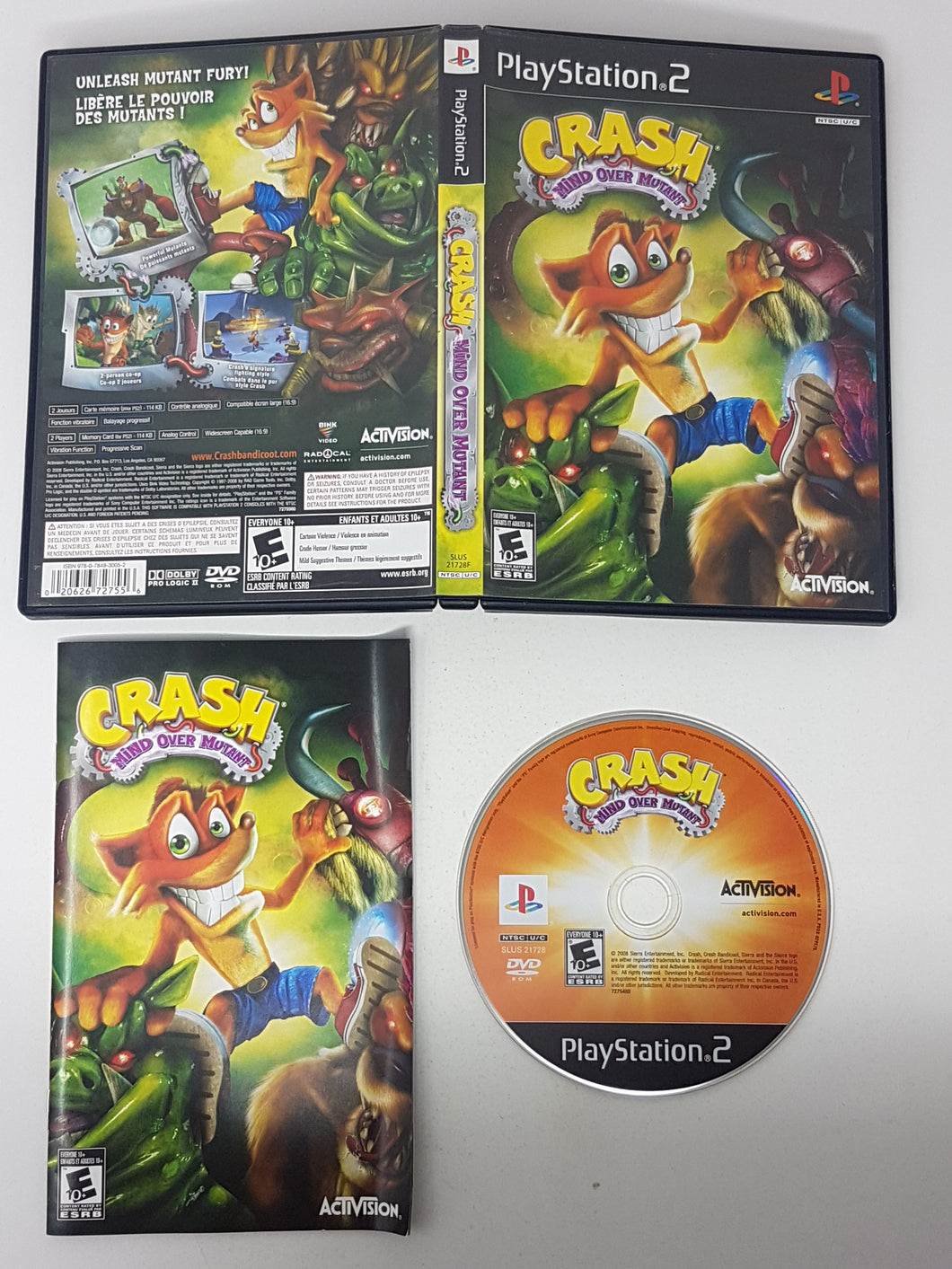 Crash Mind Over Mutant - Sony Playstation 2 | PS2