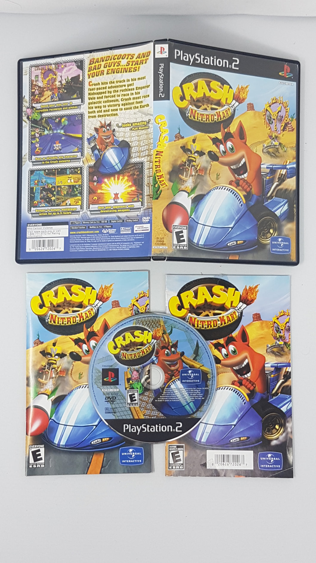 Crash Nitro Kart [cib] - Playstation | PS2