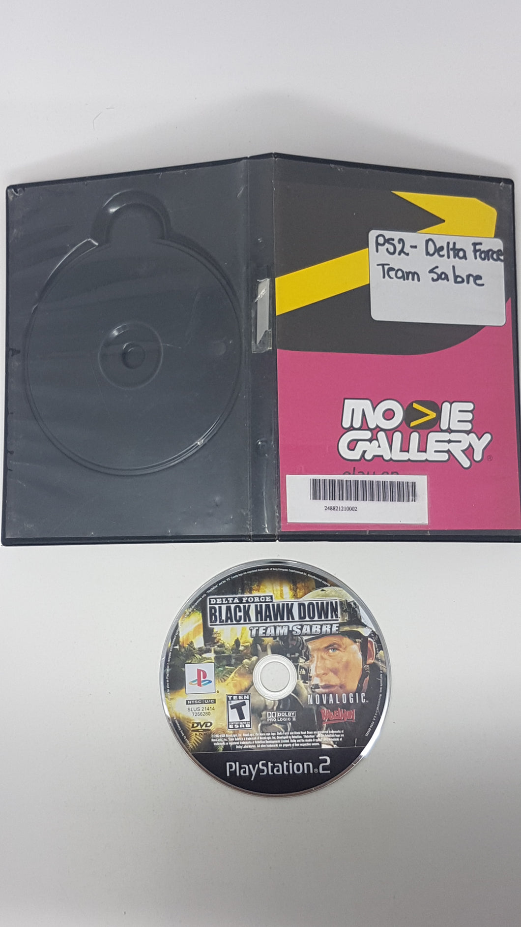 Delta Force Black Hawk Down Team Sabre - Sony Playstation 2 | PS2