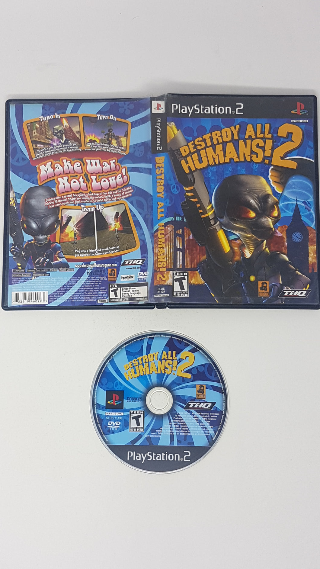 Destroy All Humans 2  - Sony Playstation 2 | PS2
