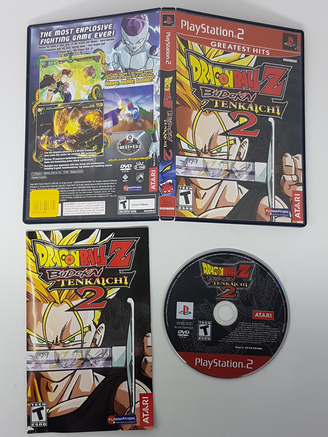 Dragon Ball Z Budokai Tenkaichi 2 [Greatest Hits] - Sony Playstation 2 | PS2